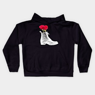 Boot and Roses Kids Hoodie